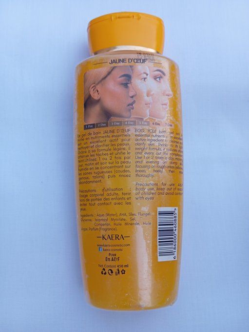Gel Douche Jaune D'Oeuf