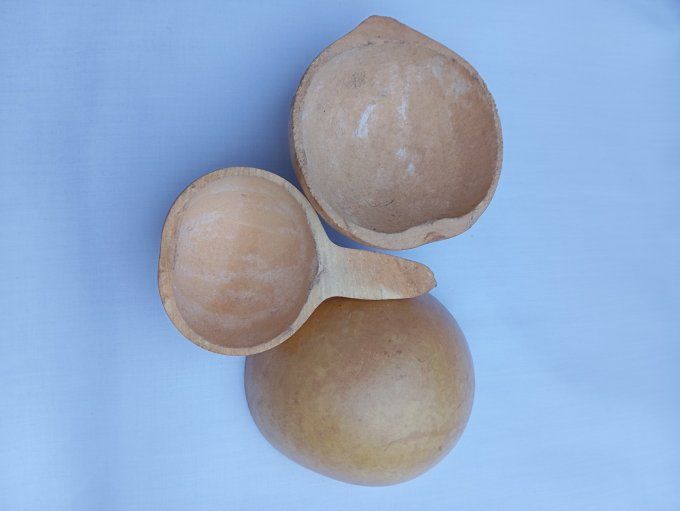 calebasse trio vendu lot x 3 ( divers taille )