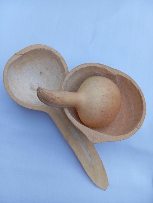calebasse trio africain  lot x 3 ( divers taille )