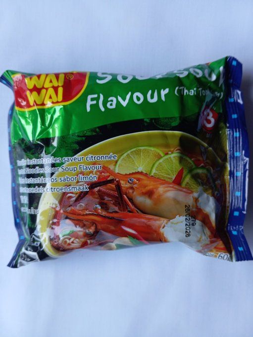 Nouilles au crevette citron thaÏ 60g